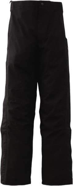 Viking - Size 2XL, Black, Rain, Wind Resistant Pants - 3 Pockets - All Tool & Supply