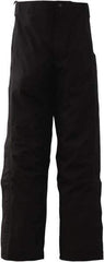 Viking - Size 4XL, Black, Rain, Wind Resistant Pants - 3 Pockets - All Tool & Supply