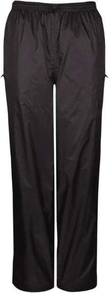 Viking - Size 2XL, Black, Rain, Wind Resistant Pants - 2 Pockets - All Tool & Supply