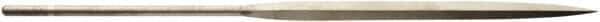 Value Collection - 5-1/2" Needle Precision Swiss Pattern Barrette File - 13/64" Width Diam, Round Handle - All Tool & Supply