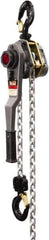 Jet - 6,000 Lb Lifting Capacity, 10' Lift Height, Lever with Overload Protection Hoist - Made from Chain - All Tool & Supply