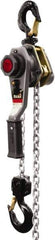 Jet - 3,000 Lb Lifting Capacity, 10' Lift Height, Lever with Overload Protection Hoist - Made from Chain - All Tool & Supply