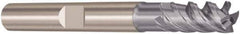 Seco - 10mm, 22mm LOC, 10mm Shank Diam, 72mm OAL, 4 Flute, Solid Carbide Square End Mill - Single End, SIRON-A Finish, Spiral Flute, 48° Helix, Right Hand Cut, Right Hand Flute, Series JS554 - All Tool & Supply