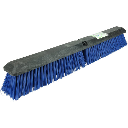 24″ Green Works Sweep, Medium Blue Fill with Foam Block - All Tool & Supply