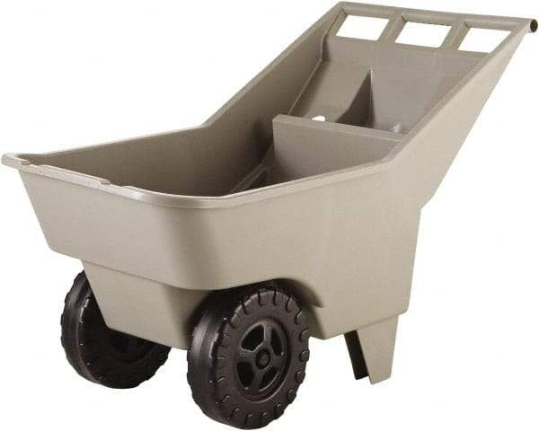 Rubbermaid - 3.25 Cu Ft Capacity Wheelbarrow with Poly Wheel - All Tool & Supply