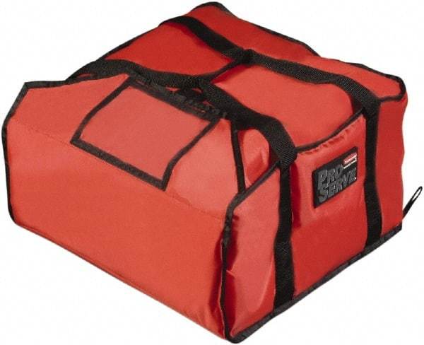 Rubbermaid - Rectangular, Red Nylon & Polyester Delivery Bag - 7.8" High x 19.8" Wide x 21-1/2" Long - All Tool & Supply