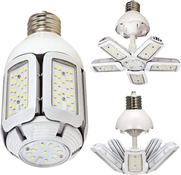 Value Collection - 40 Watt LED Commercial/Industrial Mogul Lamp - 5,000°K Color Temp, 5,200 Lumens, 100, 277 Volts, Ex39, 50,000 hr Avg Life - All Tool & Supply