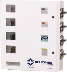 Synergy Management - 21" High x 20" Wide x 1" Deep, 4 Shelf Metal Vending Machine - All Tool & Supply