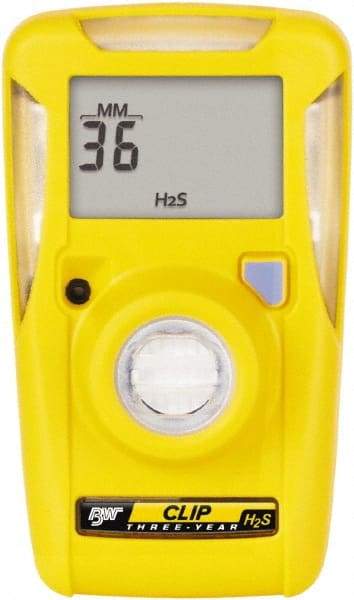 BW Technologies by Honeywell - Visual, Vibration & Audible Alarm, LCD Display, Single Gas Detector - Monitors Carbon Monoxide, -40 to 50°C Working Temp - All Tool & Supply