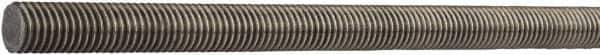 Value Collection - M10x1.5 UNC (Coarse), 2m Long, Stainless Steel General Purpose Threaded Rod - Uncoated, Right Hand Thread - All Tool & Supply