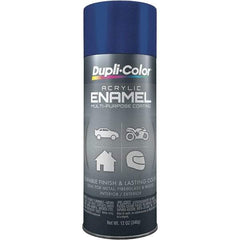 Dupli-Color - Royal Blue, Gloss, Acrylic Enamel Spray Paint - 12 to 14 Sq Ft per Can, 12 oz Container - All Tool & Supply