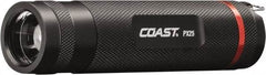 Coast Cutlery - White LED Bulb, 275 Lumens, Industrial/Tactical Flashlight - Black Aluminum Body, 3 AAA Batteries Included - All Tool & Supply