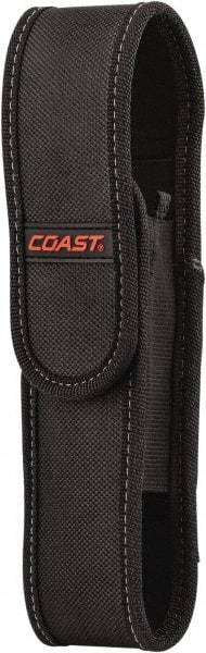 Coast Cutlery - Nylon/Polyester Handheld Flashlight (General Purpose & Industrial) Flashlight Sheath - Black, Compatible with Coast Batteries - All Tool & Supply