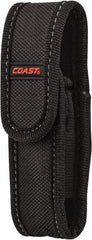 Coast Cutlery - Nylon/Polyester Handheld Flashlight (General Purpose & Industrial) Flashlight Sheath - Black, Compatible with Coast Batteries - All Tool & Supply