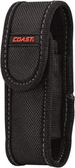 Coast Cutlery - Nylon/Polyester Mini/Pocket Flashlight Flashlight Sheath - Black, Compatible with Coast Batteries - All Tool & Supply