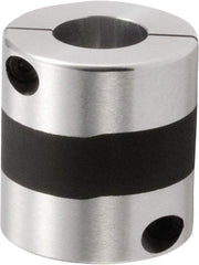 NBK - 10mm Bore, Servo Motor Flexible Coupling - 25mm OD, 32mm OAL, Aluminum Alloy, Clamp Style - All Tool & Supply