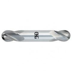 1/4" Dia. - 2-1/2" OAL - Bright CBD - Double - Ball Nose SE EM - 4 FL - All Tool & Supply