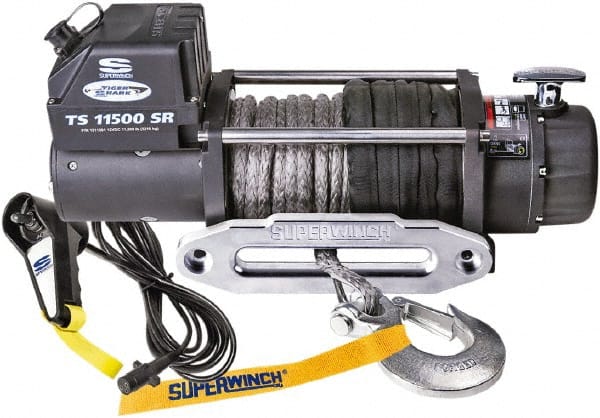 Superwinch - 11,500 Lb Capacity, 80' Cable Length, Automotive Heavy-Duty Recovery Winch - All Tool & Supply