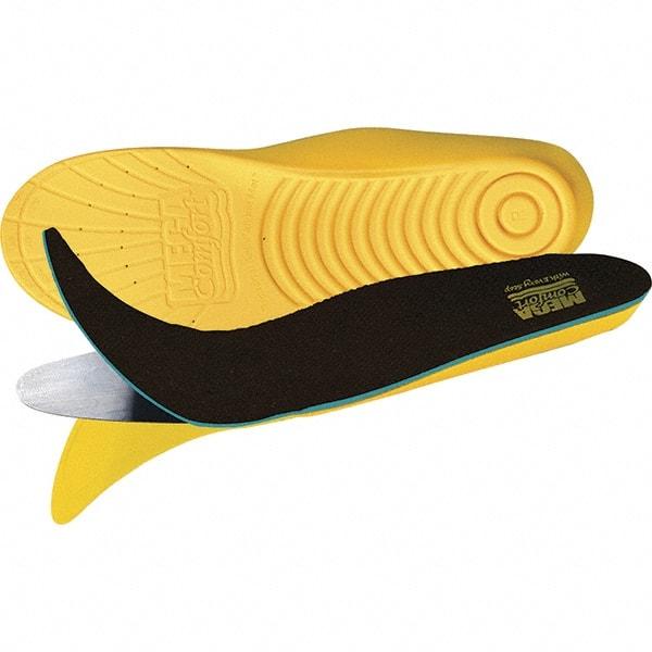 MEGAComfort - 14 to 15 Men's Steel & Memory Foam Puncture Resistant Insoles - Full Length Soles - All Tool & Supply