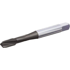 Kennametal - 5/8-11 UNC 3 Flute 3B Modified Bottoming Spiral Flute Tap - Vanadium High Speed Steel, Oxide Finish, 3-13/16" OAL, Right Hand Flute, Right Hand Thread, H3, Series T692 - All Tool & Supply