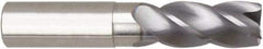 Niagara Cutter - 5/16", 4 Flute, Single End, Solid Carbide, 0.02" Corner Radius End Mill - 3" OAL, Right Hand Flute, 5/8" LOC, Right Hand Cut, 15/16" Extended Reach - All Tool & Supply