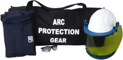 PRO-SAFE - Size L, 2 HRC, Arc Flash Clothing Kit - 12 cal per Sq cm, Hard Cap Protection - All Tool & Supply