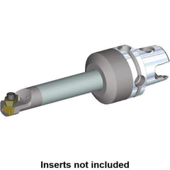 Kennametal - NG2L Insert, 110mm Head Length, Modular Grooving Cutting Unit Head - Right Hand Cut, System Size KM40, Through Coolant, Series Top Notch - All Tool & Supply