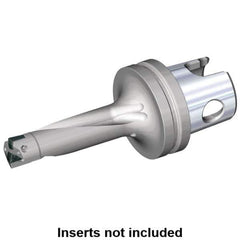 Kennametal - 2.06" Max Drill Depth, 3xD, 0.6882" Diam, Indexable Insert Drill - KM40 Modular Connection Shank - All Tool & Supply