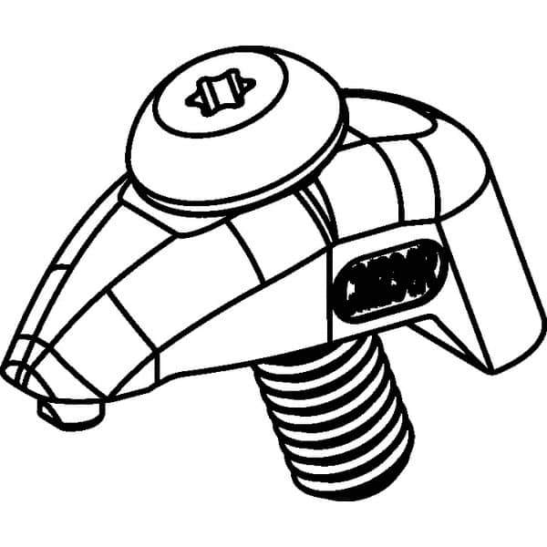 Kennametal - Series Kenclamp & Kenloc, CM Clamp Assembly for Indexables - All Tool & Supply