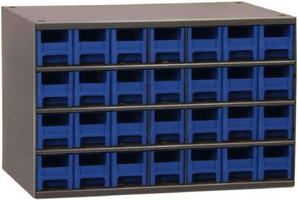 Akro-Mils - 28 Drawer, Small Parts Cabinet - 11" Deep x 17" Wide x 11" High - All Tool & Supply