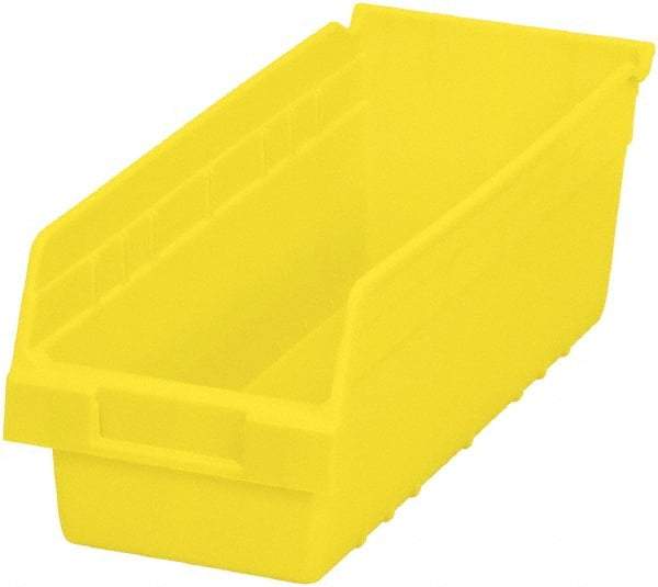 Akro-Mils - 17-7/8" Deep, Yellow Polymer Hopper Shelf Bin - 6" High x 6-5/8" Wide x 17-7/8" Long - All Tool & Supply