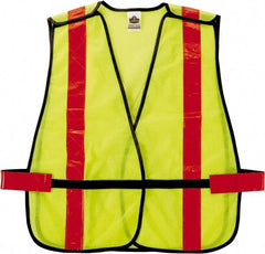 Ergodyne - One Size Fits Most High Visibility Orange Mesh General Purpose Vest - Hook & Loop Closure, Polyester - All Tool & Supply