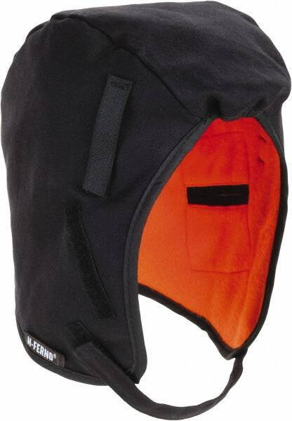 Ergodyne - Black, Underneath Hard Hat Winter Liner - Regular Length, 2 Layer - All Tool & Supply