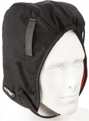 Ergodyne - Black, Underneath Hard Hat Winter Liner - Regular Length, 2 Layer - All Tool & Supply