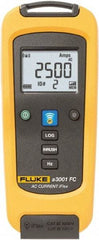 Fluke - FLK-A3001 FC, CAT IV, CAT III, Digital True RMS Wireless Clamp Meter with 10" Flex Jaws - 2500 AC Amps, Measures Current - All Tool & Supply