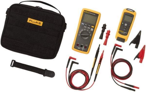 Fluke - 7 Piece, FC Wireless AC Voltage Kit - 1,000 Volt Max, LCD Display - All Tool & Supply