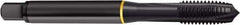 Guhring - #3-56 UNF, Oxide Finish, Cobalt Spiral Point Tap - Plug Chamfer, Right Hand Thread, 1.811" OAL, 1/2" Thread Length, 0.141" Shank Diam, 2B/3B Class of Fit, Series 4405 - Exact Industrial Supply