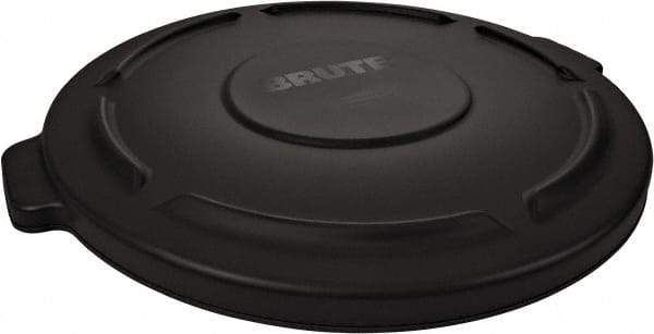 Rubbermaid - Round Lid for Use with 55 Gal Round Trash Cans - Black, For Brute Trash Cans - All Tool & Supply