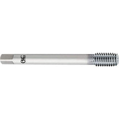 OSG - M18x1.50 Metric 6H D11 Thread Limit Semi-Bottoming Thread Forming Tap - High Speed Steel, V Finish, 180mm OAL, 25mm Thread Length, Right Hand Thread, Series 16355 - All Tool & Supply