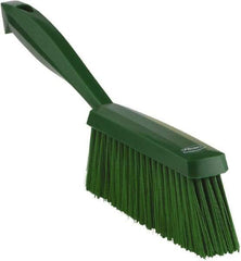 Vikan - 14" OAL, Polyester Staple Set Bench Brush - 2" Bristle Length, 6-3/8" Long Head, Green - All Tool & Supply