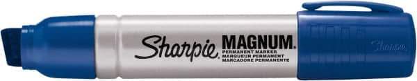 Sharpie - Blue Permanent Marker - Chisel Tip, Alcohol Base Ink - All Tool & Supply