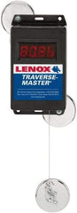 Lenox - Saw Feed Rate Meter - Includes 12 VDC Power Supply, Battery & International Plug Adapter, For Use with Bandsaws - All Tool & Supply