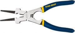 Irwin - 10" OAL, 2-3/4" Jaw Length x 3-1/2 Jaw Width, Side Cutting Welding Pliers - Combination Jaw - All Tool & Supply