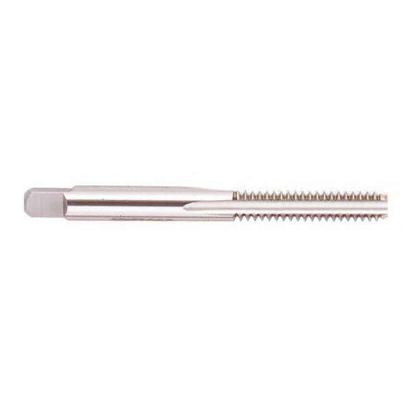 Regal Cutting Tools - 1-3/8 - 10 UNS, H5, 6 Flute, Bottoming Chamfer, Bright Finish, High Speed Steel Hand STI Tap - 6-1/16" OAL, 3" Thread Length, 1-1/16" Square Length, 0.831" Square Size - Exact Industrial Supply