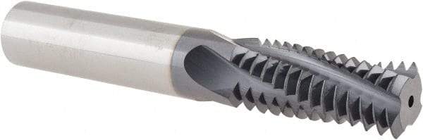 Allied Machine and Engineering - 7/8-9 UN, 0.62" Cutting Diam, 4 Flute, Solid Carbide Helical Flute Thread Mill - Internal/External Thread, 1-3/8" LOC, 4" OAL, 5/8" Shank Diam - All Tool & Supply