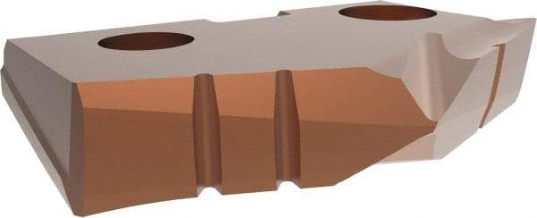 Allied Machine and Engineering - 30mm Diam x 3/16" Thick, Seat Code 2, 132° Included Angle Spade Drill Insert - AM200 Coated, Cobalt, Grade Super Cobalt, Series GEN2 T-A - All Tool & Supply