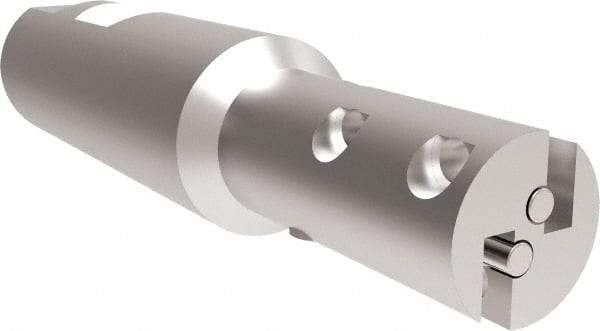 Allied Machine and Engineering - 0.932 (Straight), 1.065 (Tapered)" Cut Diam, 1" Shank Diam, Internal/External Indexable Thread Mill - Multiple Insert Styles, 38.1mm Insert Size, Toolholder Style THP, 4 1/2" OAL - All Tool & Supply