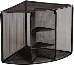 Rolodex - Black Desk Top Organizer - Mesh Metal - All Tool & Supply