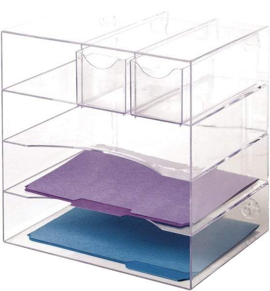 Rubbermaid - Clear Document Organizer - Plastic - All Tool & Supply