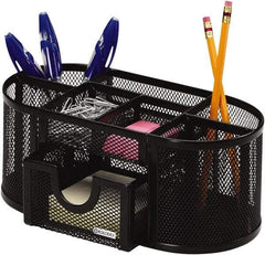 Rolodex - Black Desk Top Organizer - Mesh Metal - All Tool & Supply